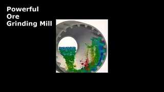 Stalowy młyn węglowy do mielenia rudy