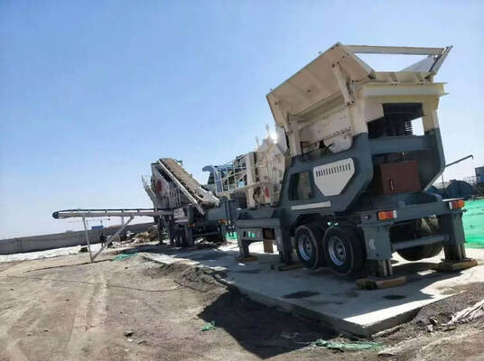 Mobile Crushing Plant Operates Smoothly With Stable Material Output
