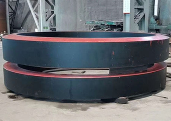 Plain Riding Ring ZG42CrMo dia 2M 9M Rotary Kiln Tire and cement kiln parts factory price