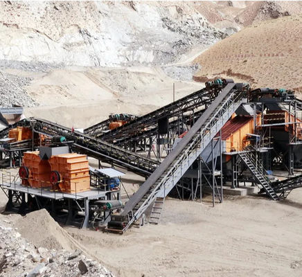 High-Automation  Energy-Saving And High-Output Stone And Sand  Gravel Production Lines