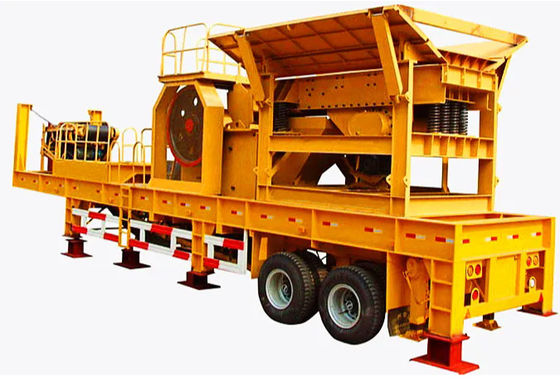 Mobile Crushing Stations For Expressways Railways Metallurgy Mining