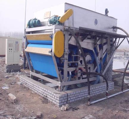 High-Efficiency Three Filter Belt Type Concentrated Filter Press