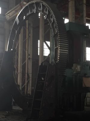 Casting Steel 10 Module ASTM Ball Mill Girth Gear and rotary kiln girth gear factory price