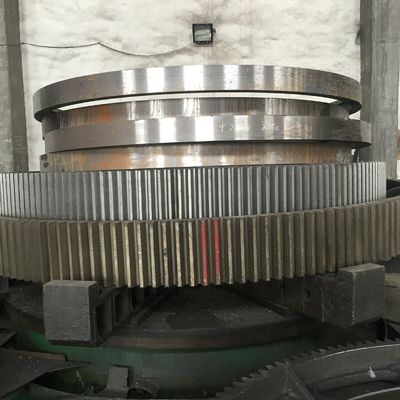 Casting Steel 10 Module ASTM Ball Mill Girth Gear and rotary kiln girth gear factory price