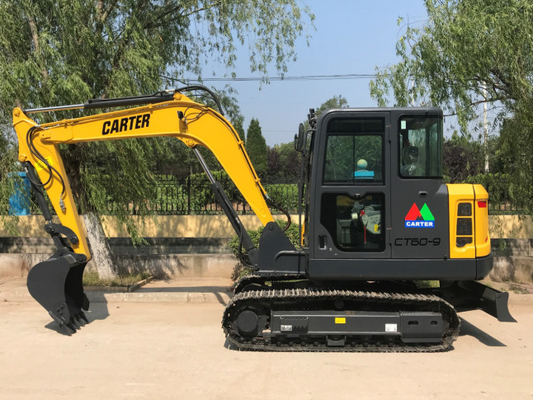 CT60-9 Heavy Duty Construction Equipment Hydrauliczna koparka gąsienicowa
