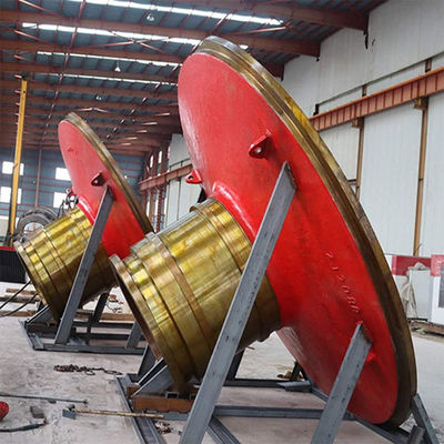 Casting Steel End Cap Odlewy i odkuwki Pokrywa końcowa młyna kulowego Dostosowana