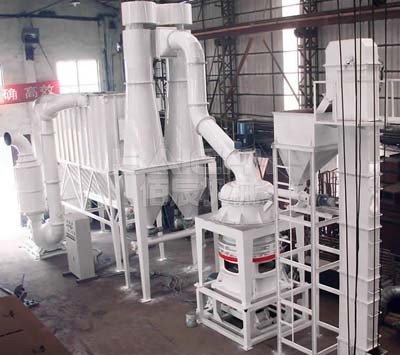 Młyn do mielenia mikroproszków wapiennych o mocy 75 kW