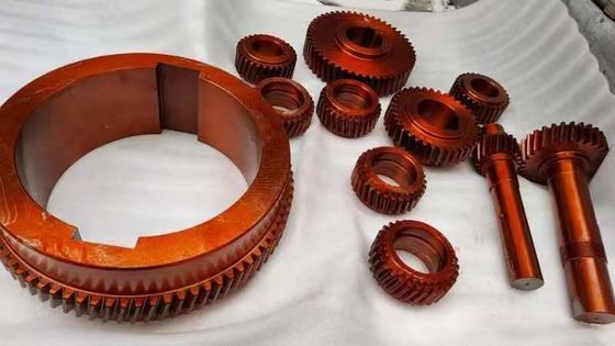 Specjalistyczny reduktor biegów Skrzynia biegów Złota biegów Wysokiej precyzji Cnc części obróbki