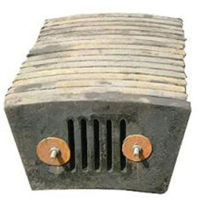 Wyściółka stalowa młyna kulowego ZGMn13 o wysokiej zawartości manganu i wkładki młyna MN18CR2 o wysokiej jakości i długiej żywotności