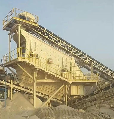 Malla Vibratoria Sand Vibration Separator Sito 100TPH Liniowy ekran wibracyjny