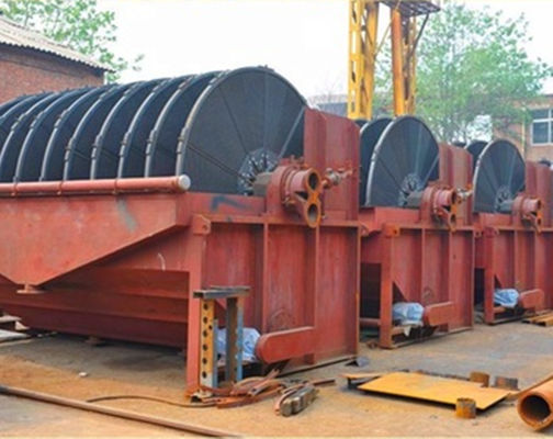 Wysoki stopień 0,2-45 M3 Obrotowy filtr dyskowy Automatyzacja suszenia placka filtracyjnego