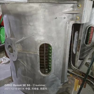 1ton 800kw Maszyna do metalurgii pieca indukcyjnego do szybkiego topienia średniej częstotliwości